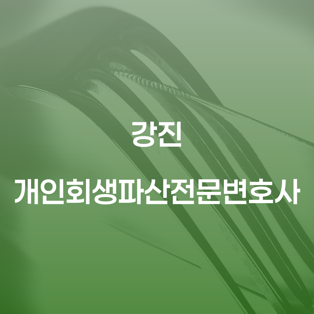강진 개인회생파산전문변호사로부터 배우는 재정 회복 방법